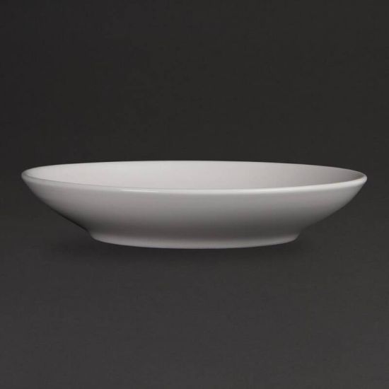 Olympia Whiteware Deep Plates 260mm Box of 6 URO CM187 Olympia Whiteware Deep Plates 260mm Box of 6 URO CM187