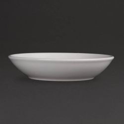 Olympia Whiteware Deep Plates 200mm (Pack Of 6)