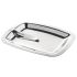 Olympia Square Stainless Steel Tip Tray With Bill Clip