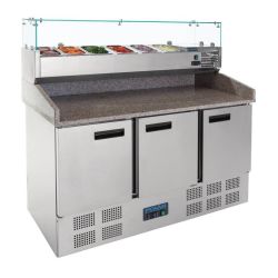 Polar G-Series Pizza Prep Counter Fridge 368Ltr Polar G-Series Pizza Prep Counter Fridge 368Ltr