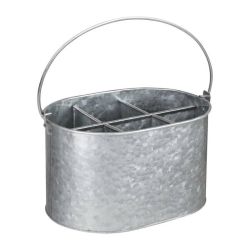 Olympia Galvanised Steel Table Tidy Olympia Galvanised Steel Table Tidy