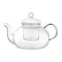 Utopia Long Island Glass Teapot 1Ltr (Pack Of 6)