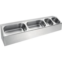 Vogue Stainless Steel Gastronorm Pan Rack Long Vogue Stainless Steel Gastronorm Pan Rack Long