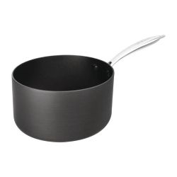 Vogue Anodised Aluminium Non Stick Sauce Pan 180mm