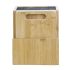 Vogue Wooden Universal Knife Block And Chopping Board