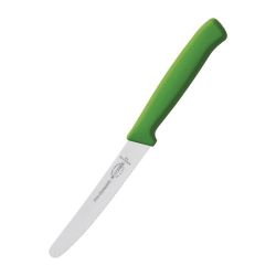 Dick Pro Dynamic Serrated Utility Knife Green 11cm Dick Pro Dynamic Serrated Utility Knife Green 11cm