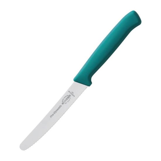 Dick Pro Dynamic Serrated Utility Knife Turquoise 11cm URO CR156 Dick Pro Dynamic Serrated Utility Knife Turquoise 11cm URO CR156