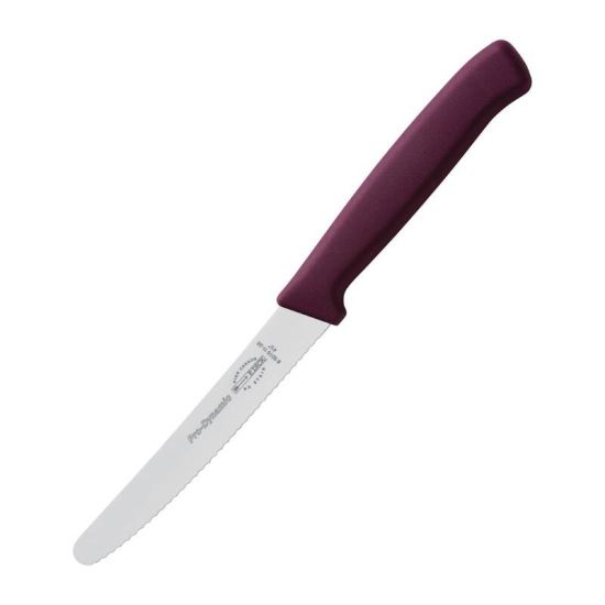 Dick Pro Dynamic Serrated Utility Knife Purple 11cm URO CR158 Dick Pro Dynamic Serrated Utility Knife Purple 11cm URO CR158