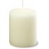 Ivory Pillar Short 3inch Candle (Pack Of 12)