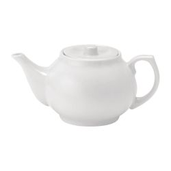 Utopia Pure White Teapots 430ml (Pack Of 12)