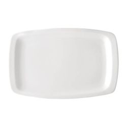 Utopia Titan Rectangular Plates White 230mm X 360mm (Pack Of 12)