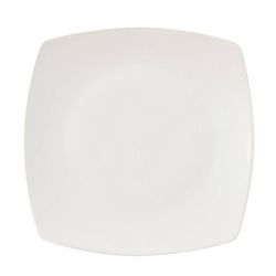 Utopia Titan Rounded Square Plates White 270mm (Pack Of 6)