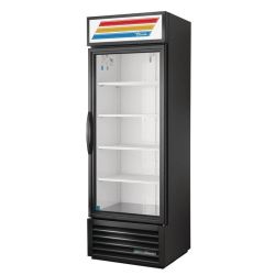 True 1 Glass Door 538L Upright Display Fridge Black GDM-19T-HC-TSL01 True 1 Glass Door 538L Upright Display Fridge Black GDM-19T-HC-TSL01