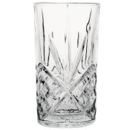 Olympia Old Duke Glass Tumblers 350ml (Pack of 6)