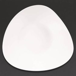 Churchill Lotus Triangular Shallow Bowls White 278mm (Pack Of 12) Churchill Lotus Triangular Shallow Bowls White 278mm (Pack Of 12)