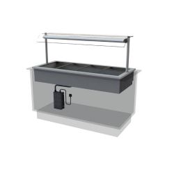 Designline Drop In Dry Heat Bain Marie HBM4