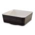 APS+ Melamine Square Bowl Oak And Cream 1.5 Ltr