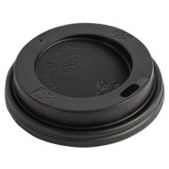 Fiesta Disposable Coffee Cup Lids Black 225ml / 8oz (Pack Of 50)