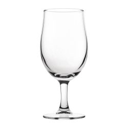Utopia Nucleated Toughened Draught Beer Glasses 280ml CE Marked (Pack Of 12)