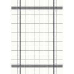 Duni Bistro Compostable Towel Napkins Granite Grey Check 380 X 540mm