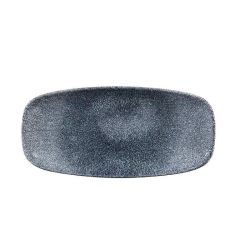 Churchill Studio Prints Raku Rectangular Plate Topaz Blue 269mm (Pack Of 12)