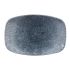 Churchill Studio Prints Raku Rectangular Plate Topaz Blue 237mm (Pack Of 12)