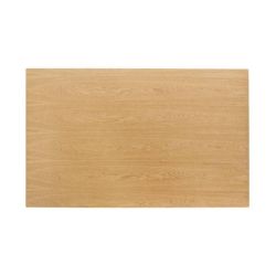 Bolero Pre-drilled Rectangular Table Top Natural Ash Veneer 1100 X 700mm