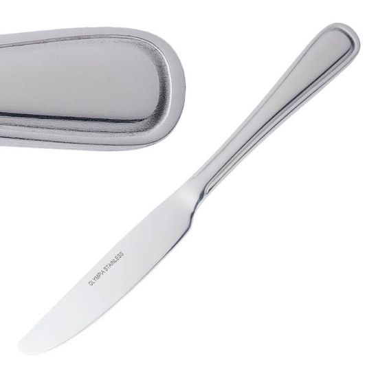 Olympia Mayfair Dessert Knife Box of 12 URO D506 Olympia Mayfair Dessert Knife Box of 12 URO D506