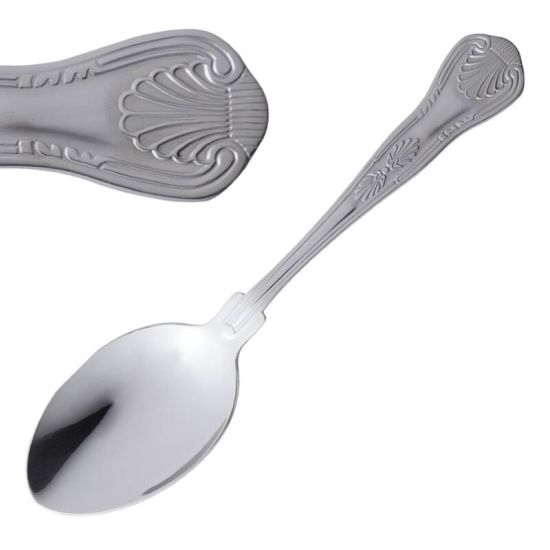 Olympia Kings Service Spoon Box of 12 URO D684 Olympia Kings Service Spoon Box of 12 URO D684