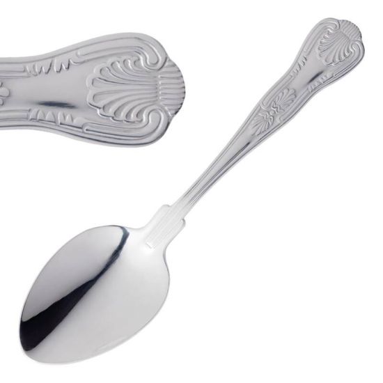 Olympia Kings Dessert Spoon Box of 12 URO D687