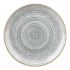 Churchill Studio Prints Homespun Stone Grey Coupe Plate 217mm (Pack Of 12)