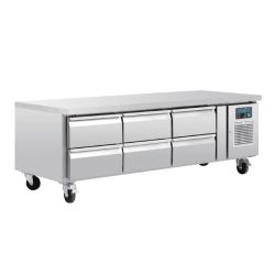 Polar U-Series Six Drawer Chef Base Fridge Polar U-Series Six Drawer Chef Base Fridge