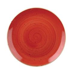 Churchill Stonecast Round Coupe Bowl Berry Red 248mm (Pack Of 12) Churchill Stonecast Round Coupe Bowl Berry Red 248mm (Pack Of 12)