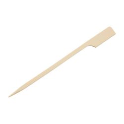 Fiesta Green Biodegradable Bamboo Paddle Skewers 120mm (Pack Of 100)