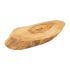 Utopia Rustic Olive Wood Platters 250mm (Pack Of 6)