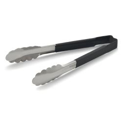 Vollrath Black Utility Grip Kool Touch Tong 9 Vollrath Black Utility Grip Kool Touch Tong 9