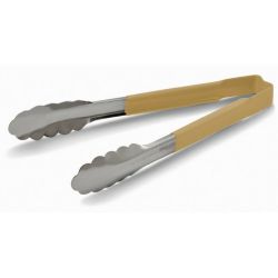 Vollrath Tan Utility Grip Kool Touch Tong 9 Vollrath Tan Utility Grip Kool Touch Tong 9