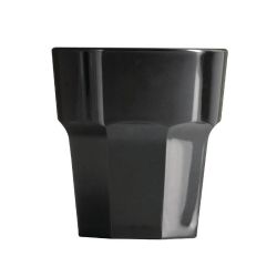 BBP Polycarbonate Rocks Tumbler 256ml Black (Pack Of 36)