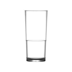 BBP Polycarbonate Hi Ball In2Stax Glasses Pint (Pack Of 48)