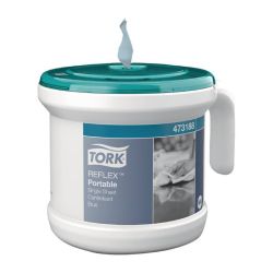 Tork Reflex Portable Dispenser And Blue Roll Starter Pack