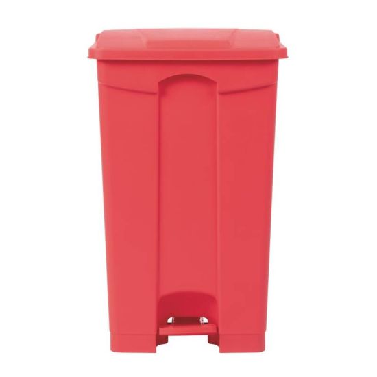 Jantex Kitchen Pedal Bin Red 87Ltr URO DC712 Jantex Kitchen Pedal Bin Red 87Ltr URO DC712