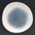 Churchill Studio Prints Raku Round Trace Plates Topaz Blue 210mm (Pack Of 12)