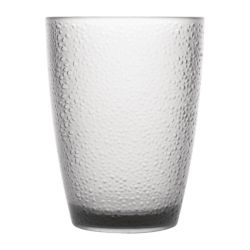 Kristallon Polycarbonate Tumbler Pebbled Clear 275ml (Pack Of 6) Kristallon Polycarbonate Tumbler Pebbled Clear 275ml (Pack Of 6)