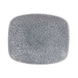 Churchill Studio Prints Raku Rectangular Plates Topaz Blue 154mm (Pack Of 12)