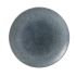 Churchill Studio Prints Raku Round Coupe Plate Topaz Blue 260mm (Pack Of 12)