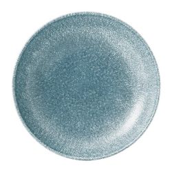 Churchill Studio Prints Raku Round Coupe Bowl Topaz Blue 248mm (Pack Of 12) Churchill Studio Prints Raku Round Coupe Bowl Topaz Blue 248mm (Pack Of 12)