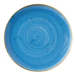 Churchill Stonecast Round Coupe Plate Cornflower Blue 217mm (Pack Of 12)
