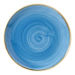 Churchill Stonecast Round Coupe Plate Cornflower Blue 165mm (Pack Of 12)