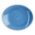 Churchill Stonecast Oval Plate Cornflower Blue 197 X 160mm (Pack Of 12)