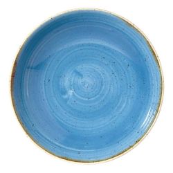 Churchill Stonecast Round Coupe Bowl Cornflower Blue 248mm (Pack Of 12)